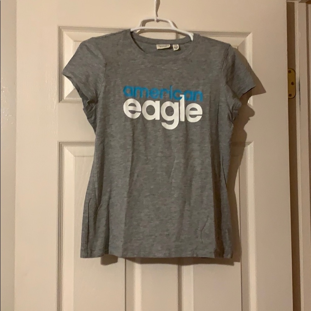 Gray baby tee